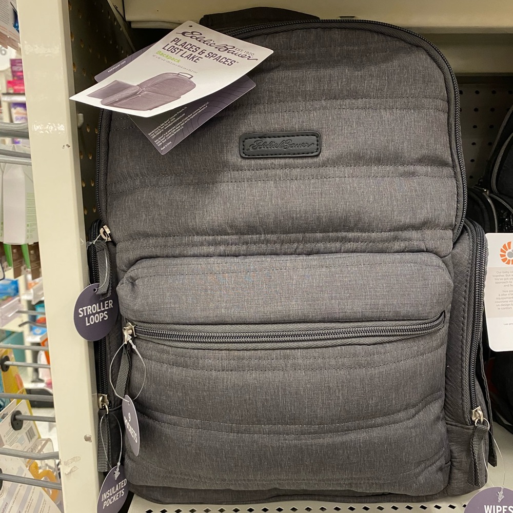 NWT Eddie Bauer diaper bag backpack